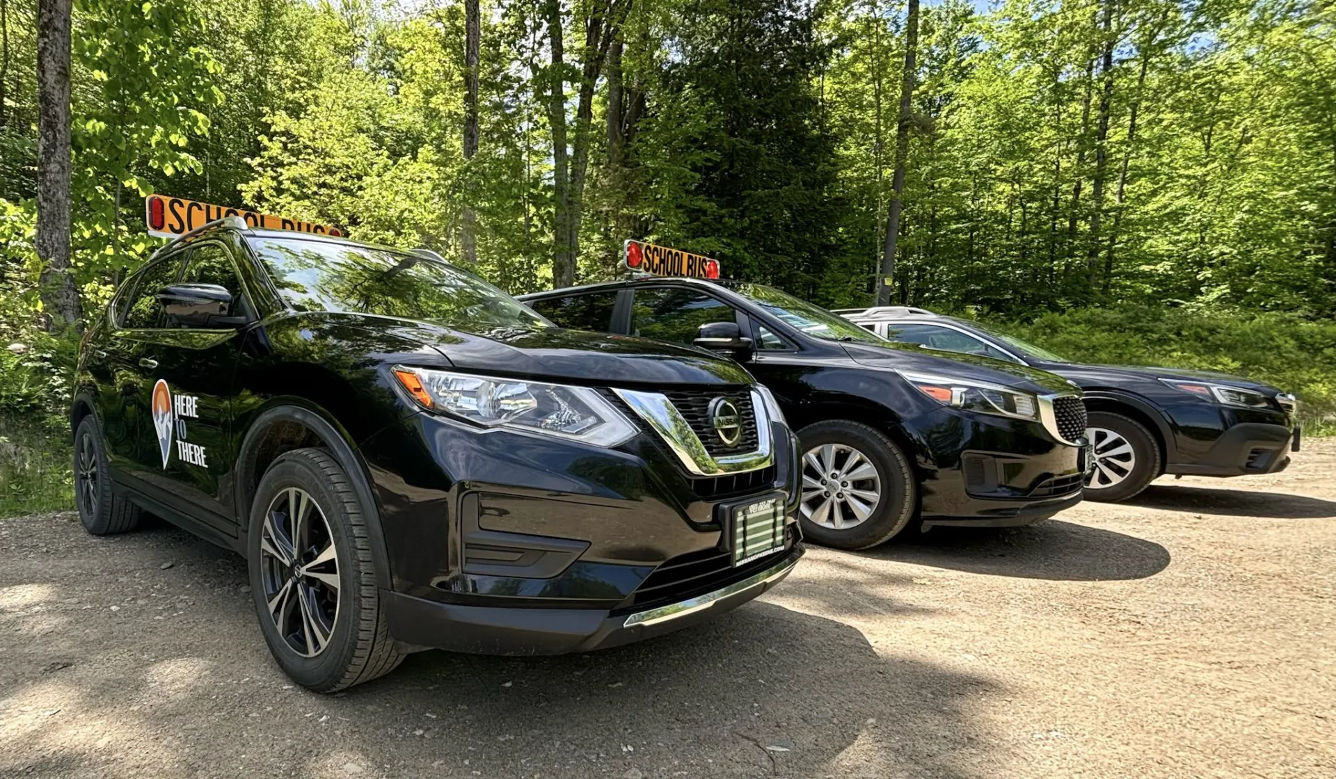 Here to There fleet from low angle